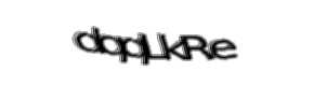 Security check image, please type the characters shown